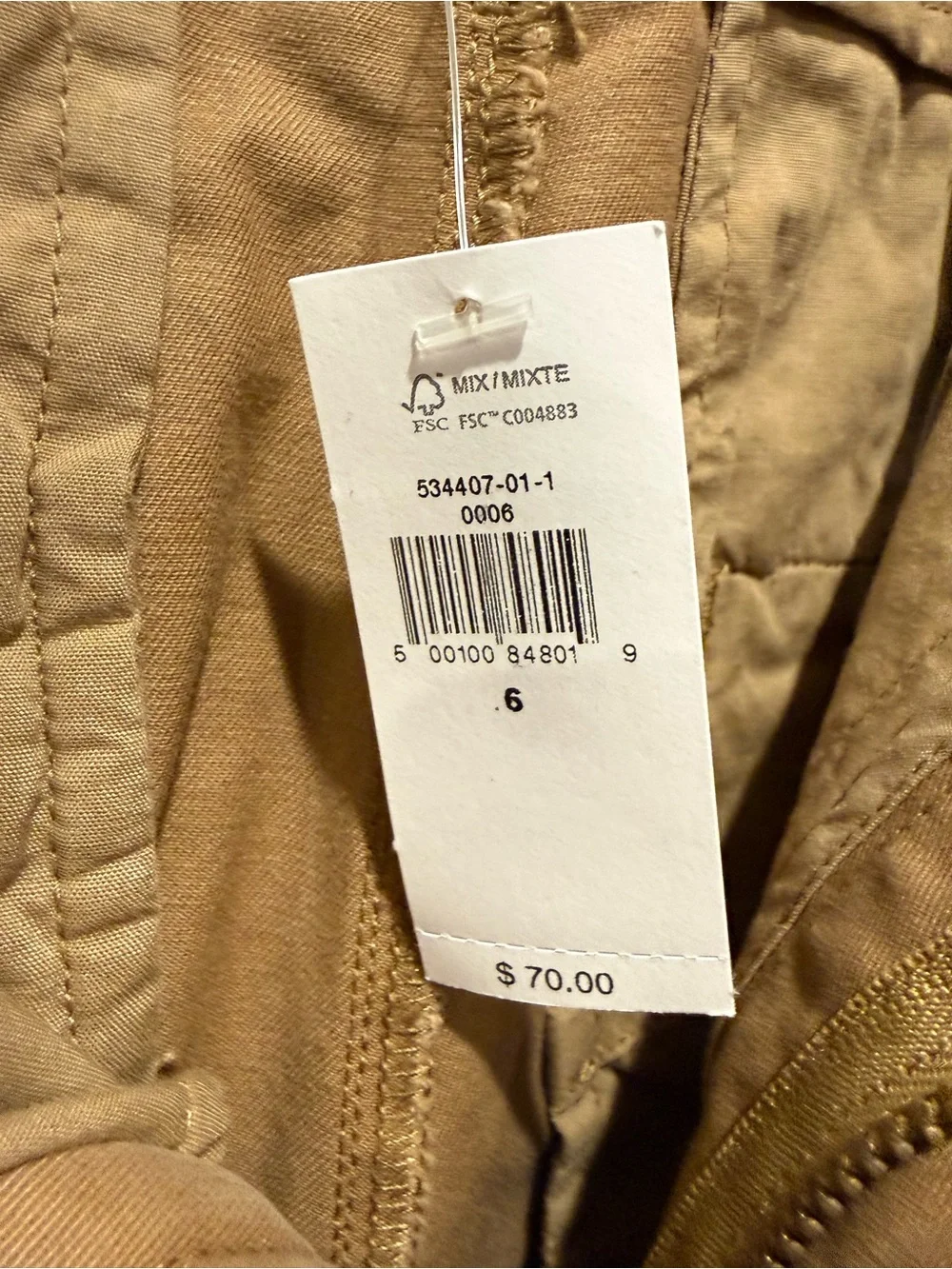 Women's Banana Republic Classic Chino Pants in Tan